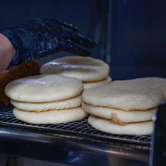 Plain Arepa.