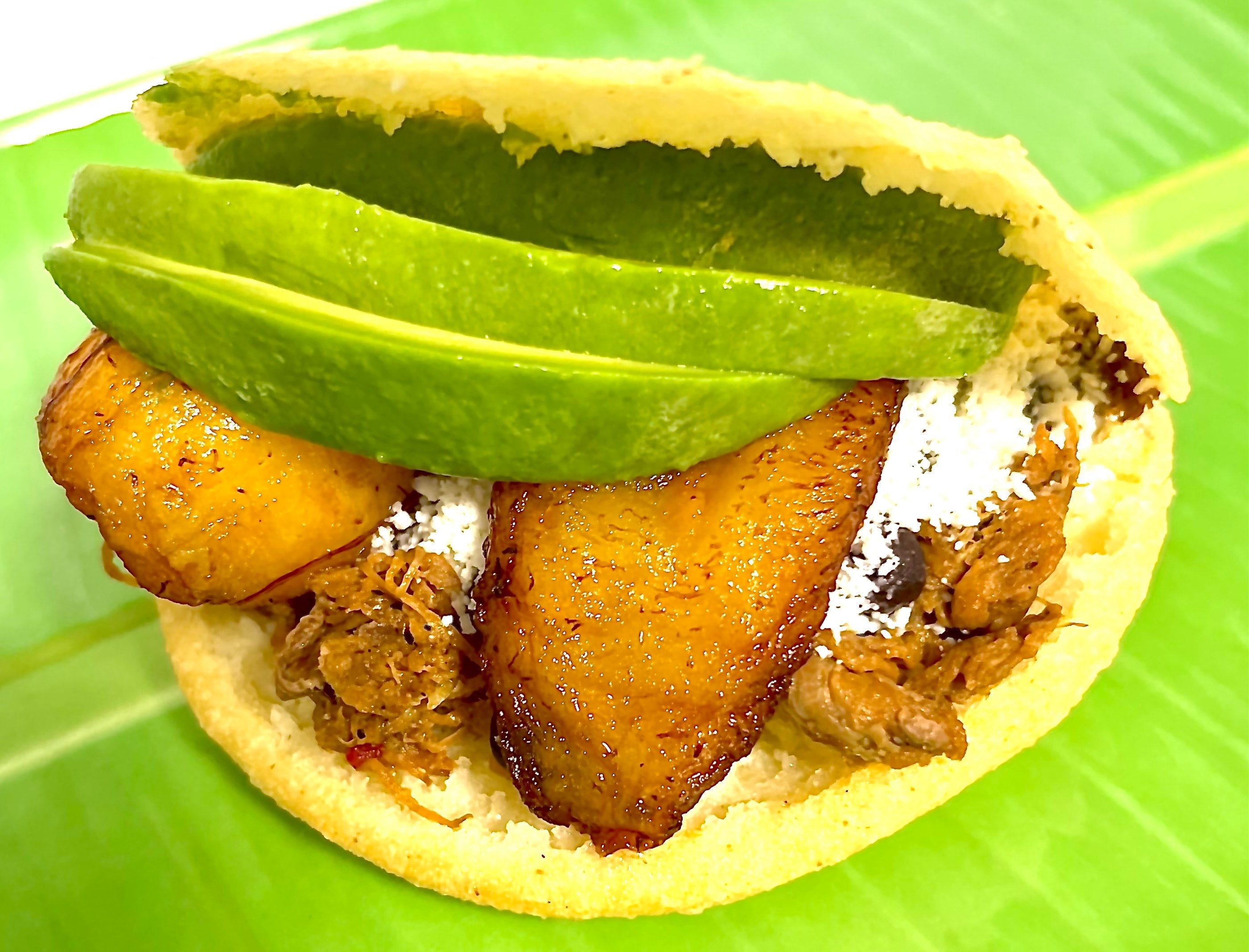 Arepa Pabellon.