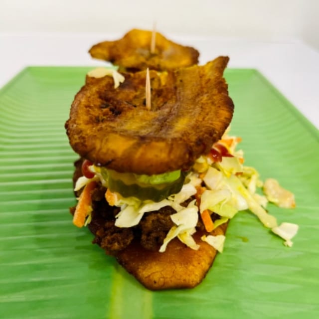 Impossible Vegan Patacon.