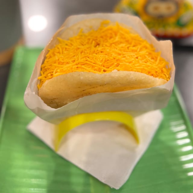 Vegan Cheese Arepa.