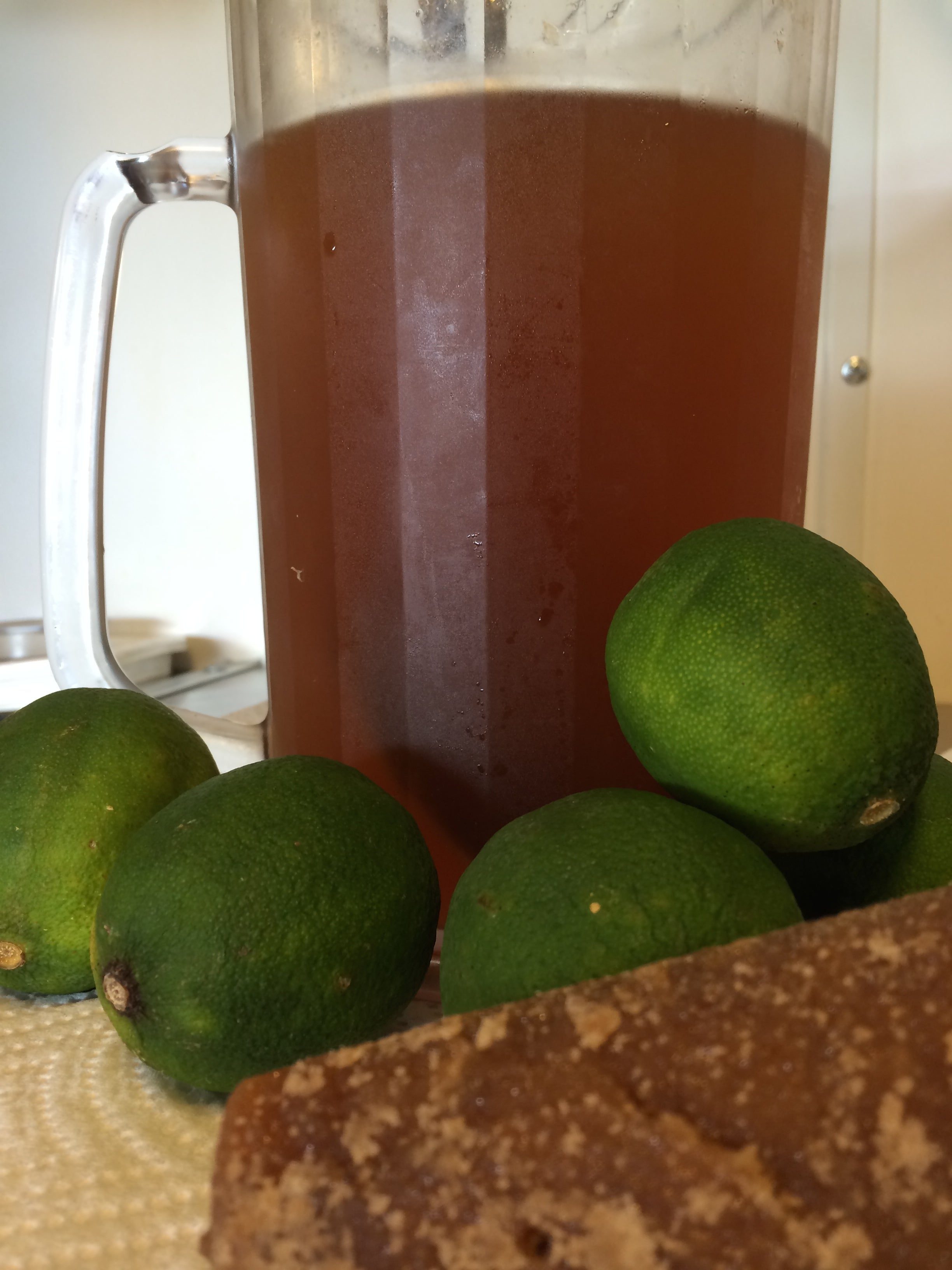 Sugar Cane with Lime.