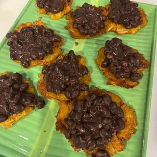 Tostones with Topping