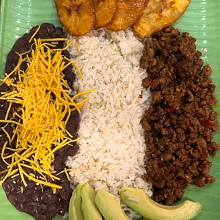 Vegan Pabellon Criollo